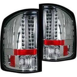 2007-2013 GMC Sierra (No Dually) Clear Recon LED Tail Lights