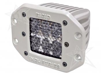 Rigid Industries Marine D2 Flush Mount Diffused LED Light