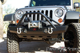 2007-2016 Jeep Wrangler Brawler MID Front Bumper w/ Brawler Bar by Poison Spyder Customs