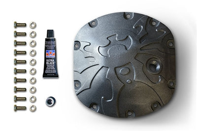 2000-2016 Jeep Wrangler / Dana 30 Axle Bombshell Differential Cover (Unpainted) by Poison Spyder Customs