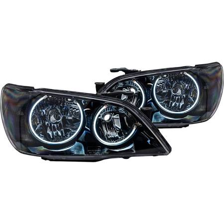 2001-2005 Lexus IS300 (Does not fit models w/ HID) Oracle Halo Headlights (Complete Assemblies) BLACK