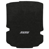 2016-2017 Chevy Camaro Coupe "Silver SS Logo" Velourtex TRUNK Mat (Ebony) by Lloyd Mats