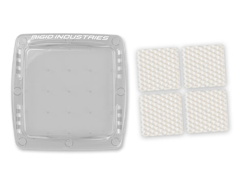 Light Cover / Diffusion Kit for Rigid Industries Q Series LED Light (Clear)