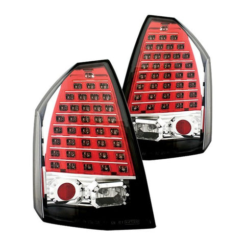 2005-2007 Chrysler 300 Base IPCW LED Tail Lights Clear