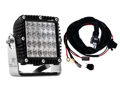 E-Mark Certified Q2 Series LED Light by Rigid Industries (Driving Pattern) White LEDs