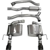 2013-2017 Cadillac ATS 2.0 Turbo (Auto Trans) Corsa Sport Cat-Back Exhaust BLACK
