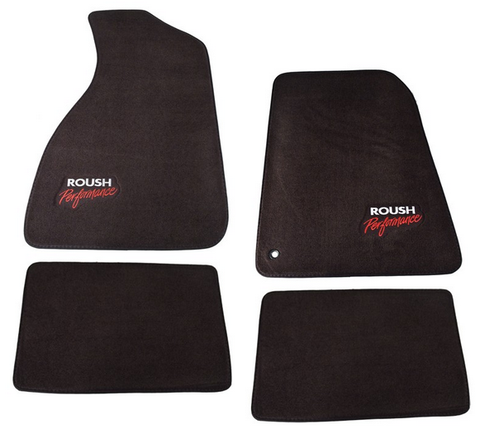 1994-2004 Ford Mustang Floor Mats (Dark Grey) by Roush Performance