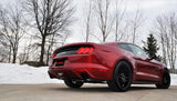 2015-2017 Ford Mustang GT 5.0 V8 Coupe Corsa Sport Axle-Back Exhaust BLACK