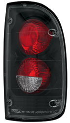 IPCW Tail Lights Black 1995-2004 Toyota Tacoma