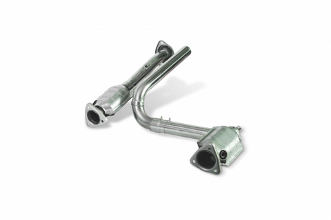 2000-2006 Chevy Silverado GMC Sierra, Suburban, Tahoe, Cadillac Escalade 4.8 5.3 V8 2.5" Stainless Catted Intermediate Pipes by Dynatech
