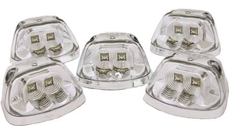 1994-1998 Dodge Ram Putco Clear LED Roof Lights