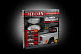 RECON CLEAR LED Fender Lights 1999-2011 Chevy Silverado/GMC Sierra
