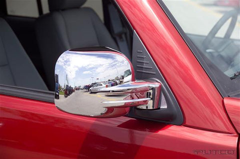2002-2007 Jeep Liberty Chrome Mirror Covers by Putco