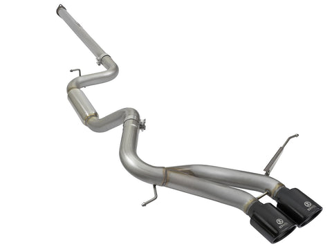 2013-2016 Ford Focus ST 2.0 Turbo 304 Stainless Steel Axle Back Exhaust w/ Black Tips by Takeda