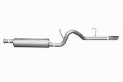 2002-2007 Jeep Liberty / Renegade 2.4 and 3.7 (4 Door Only) Gibson 2 1/2" Performance Cat-Back Exhaust (Aluminized)