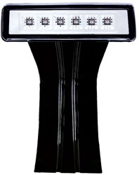 IPCW LED Third Brake Light Clear 2007-2012 Jeep Wrangler