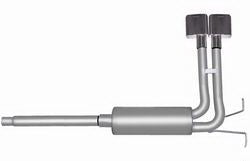 1987-1996 Ford F-150 F-250 4.9 5.0 5.8 (Extended Cab 8' Bed) Gibson Super Truck 3" Cat-Back Exhaust (Stainless)
