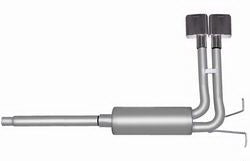 1987-1996 Ford F-150 F-250 4.9 5.0 5.8 (Extended Cab 8' Bed) Gibson Super Truck 3" Cat-Back Exhaust (Aluminized)