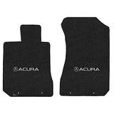 2005-2008 Acura RL "Acura Logo" Ultimat FRONT Seat Floor Mats (Ebony) by Lloyd Mats