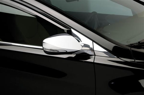 2011-2013 Hyundai Avante MD, Elantra (w/ LED opening) Chrome Mirror Covers by Putco