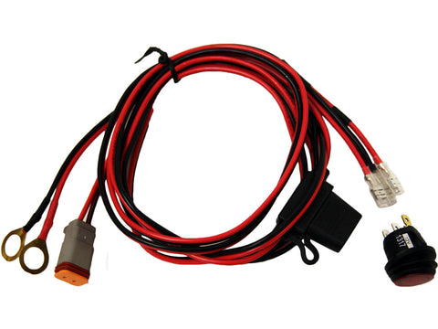 Wiring Harness for SR-M and SR-Q Lights (15' Long) by Rigid Industries