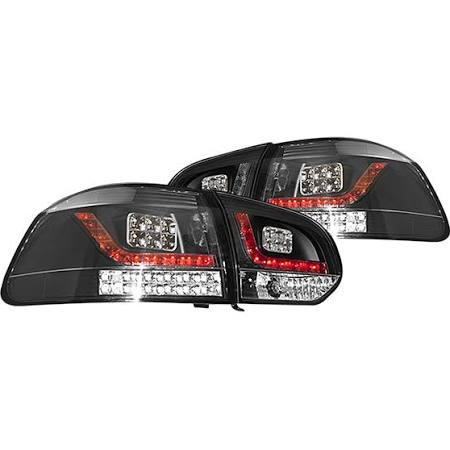 2010-2013 VW Golf, GTI Black LED Tail Lights (Pair)  by IPCW