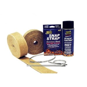 Thermo-Tec Exhaust / Header Wrap Kit - Complete Kit (2" x 100')