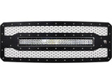 2011-2015 Ford F-250 F-350 SuperDuty Rigid Industries LED Grille (w/ 30" Curved LED Light Bar)