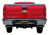 2007-2010 Chevy Silverado GMC Sierra 6.0 V8 2500HD/3500HD Crew Cab 6 1/2' Bed) Gibson Performance Dual Sport Cat-Back Exhaust (Aluminized)