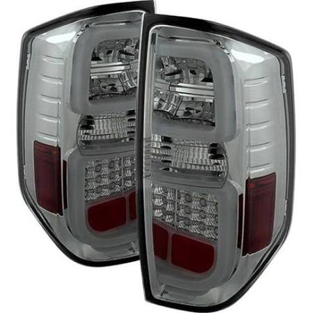 2014-2016 Toyota Tundra Smoke LED Tail Lights by IPCW