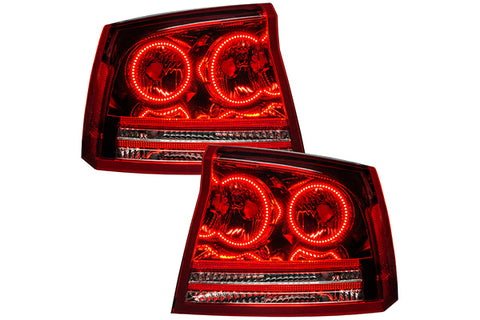 2005-2008 Dodge Charger Oracle Halo Taillights (Complete Assemblies)