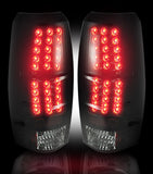 2007-2013 Chevy Avalanche Smoke Recon LED Tail Lights