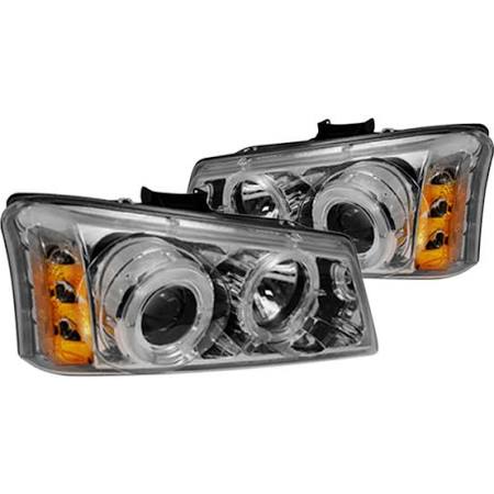 2003-2006 Chevy Silverado IPCW Halo Projector Headlights (Pair)