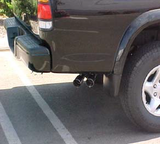 2000-2006 Toyota Tundra 3.4 4.0 4.7 6 1/2' Bed Gibson Performance DUAL Cat-Back Exhaust (Aluminized)