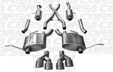 2014-2017 Jeep Grand Cherokee 5.7 V8 Summit Edition Corsa Sport Cat-Back Exhaust