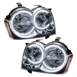 2008-2010 Jeep Grand Cherokee (Models w/out HID Lights) Oracle Halo Headlights (Complete Assemblies)
