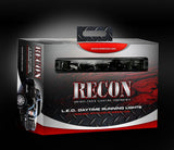 RECON "Audi Style" LED Daytime Running Lights (Universal) Smoked