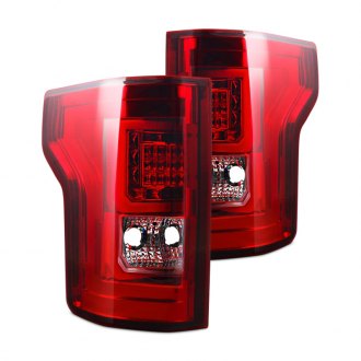 2015-2017 Ford F-150 IPCW LED Tail Lights Red Smoke