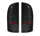 2007-2008 Dodge Ram 1500 AND 2007-2009 Dodge Ram 2500/3500 Smoked Recon LED Tail Lights