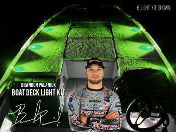 Rigid Industries LED Boat Deck Light Kit (4 Pc Kit) Green