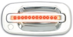 2000-2006 Chevy Suburban, Tahoe, and GMC Yukon LED FRONT Door Handles (Keyhole on both sides) (Pair)