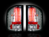 2007-2013 GMC Sierra (No Dually) Clear Recon LED Tail Lights