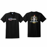 Daredevil Racing Inspired T-shirt w/  Patriotic Heatshield Logo (Mens Small)