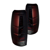 2007-2013 Chevy Avalanche Smoke/Red Recon LED Tail Lights