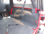 2003-2006 Jeep Wrangler LJ Unlimited BedRug 4pc Rear Cargo Floor Liner Kit