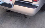 2005-2013 Honda Ridgeline 3.5 4WD Gibson 2.25" Performance Cat-Back Exhaust (Stainless)