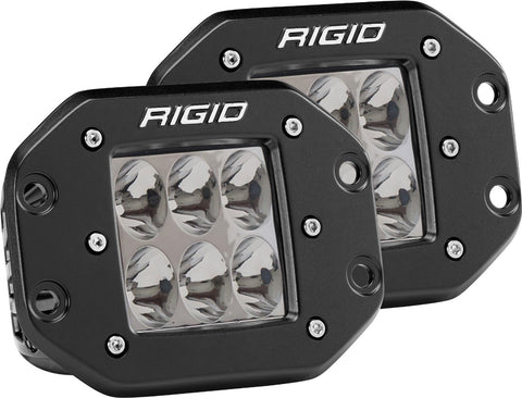 Rigid Industries D-Series PRO Flush Mount LED Driving Light (Pair)