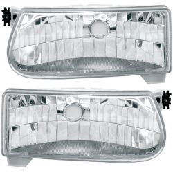 IPCW Diamond Cut Headlights 1995-2001 Ford Explorer