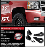 2000-2010 Chevy Silverado GMC Sierra 2500HD 8 Lug Ready Lift 2.5" FRONT Leveling / Lift Kit