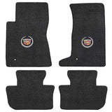 2011-2015 Cadillac CTS-V (Coupe) "Cadillac Logo" Ultimats Front and Back Seat Floor Mats (Ebony) by Lloyd Mats